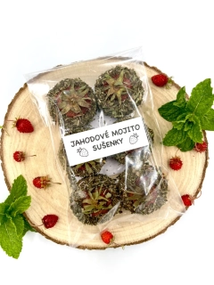 Jahodové MOJITO sušenky -6ks/bal.