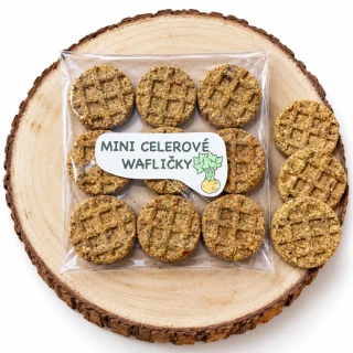 Mini celerové wafličky - 9ks/bal.